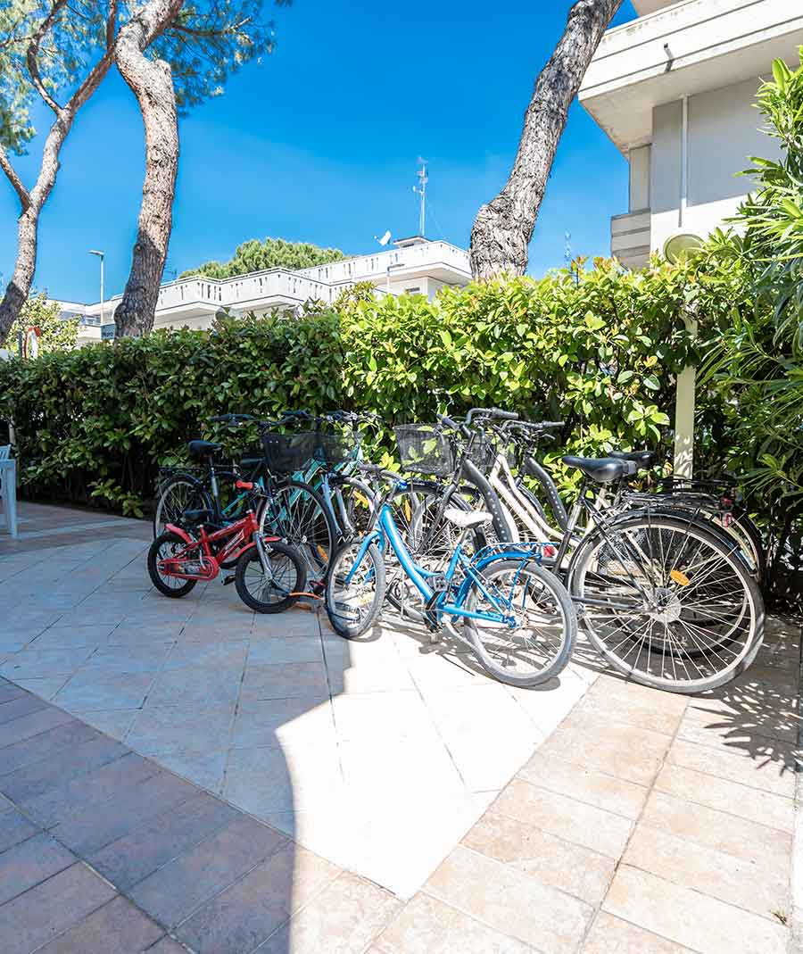 Hotel Marebello - Biciclette a disposizione degli ospiti